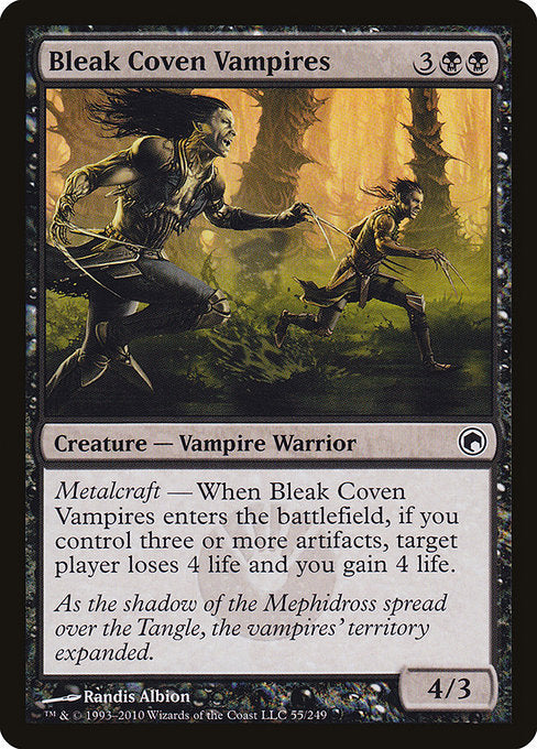 Bleak Coven Vampires (55) [Scars of Mirrodin]
