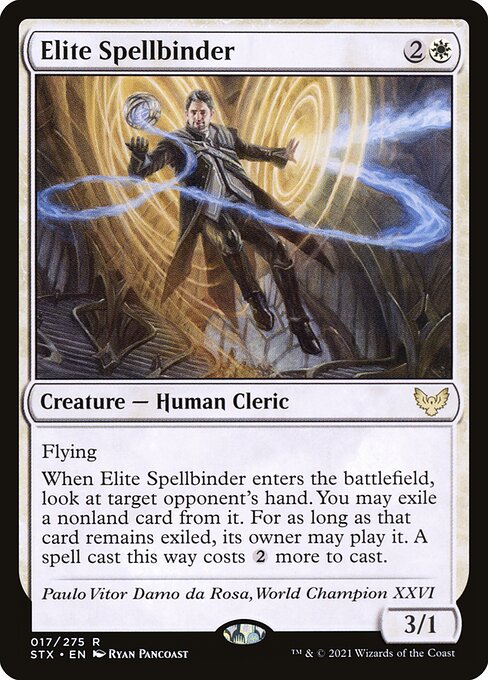 Elite Spellbinder (17) [Strixhaven: School of Mages]