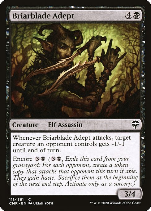 Briarblade Adept (111) [Commander Legends]