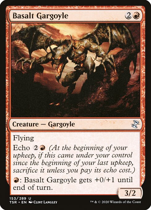 Basalt Gargoyle (153) [Time Spiral Remastered]
