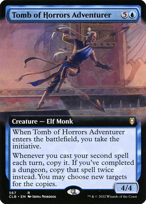 Tomb of Horrors Adventurer (567) [Commander Legends: Battle for Baldur's Gate] [Extended Art]