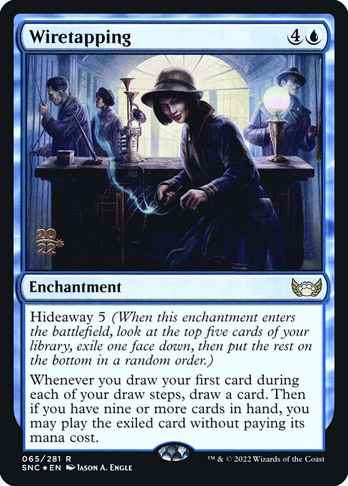Wiretapping (65s) [Streets of New Capenna Promos]