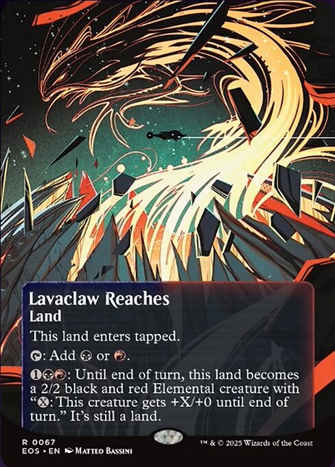 Lavaclaw Reaches (67) [Edge of Eternities: Stellar Sights]