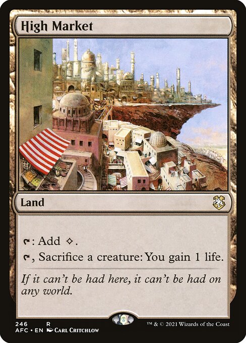 High Market (246) [Forgotten Realms Commander]