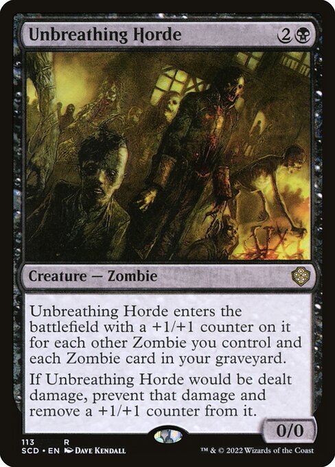 Unbreathing Horde (113) [Starter Commander Decks]