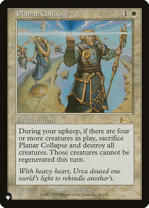 Planar Collapse (ULG-18) [The List]