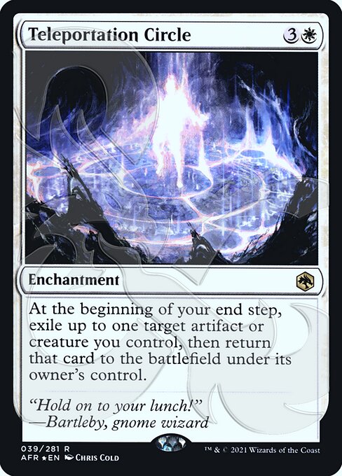 Teleportation Circle (39a) [Adventures in the Forgotten Realms Promos]