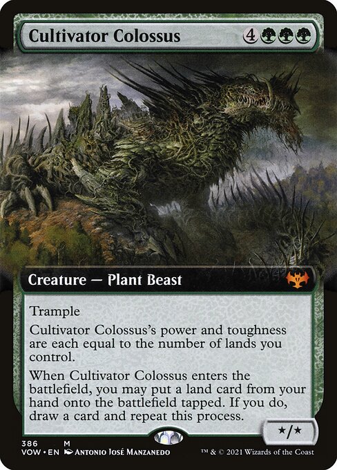Cultivator Colossus (386) [Innistrad: Crimson Vow] [Extended Art]