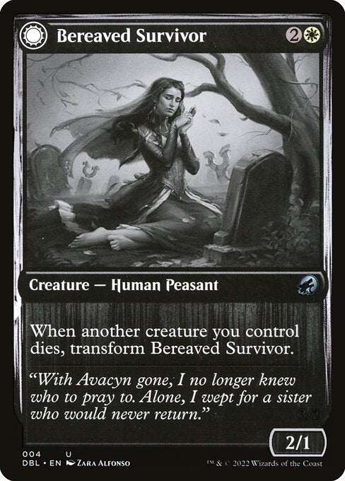 Bereaved Survivor // Dauntless Avenger (4) [Innistrad: Double Feature]