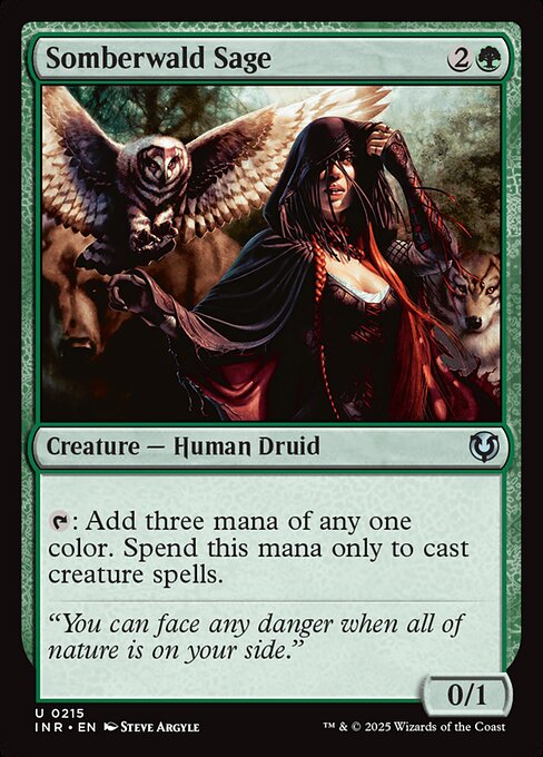 Somberwald Sage (215) [Innistrad Remastered]