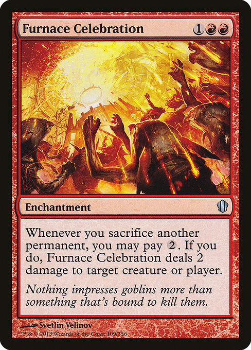 Furnace Celebration (109) [Commander 2013]