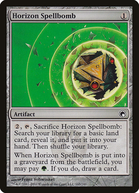 Horizon Spellbomb (165) [Scars of Mirrodin]