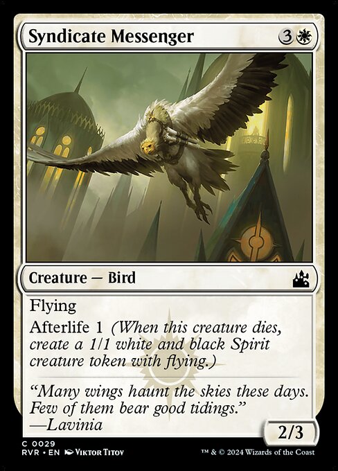 Syndicate Messenger (29) [Ravnica Remastered]