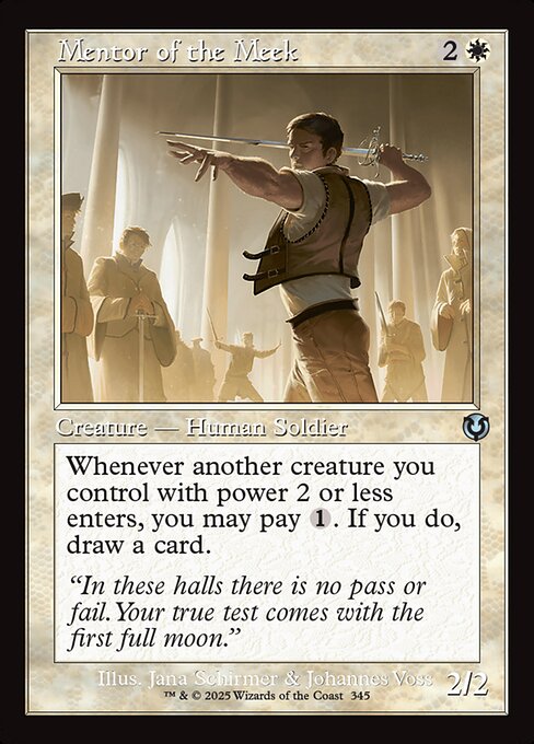 Mentor of the Meek (345) [Innistrad Remastered]