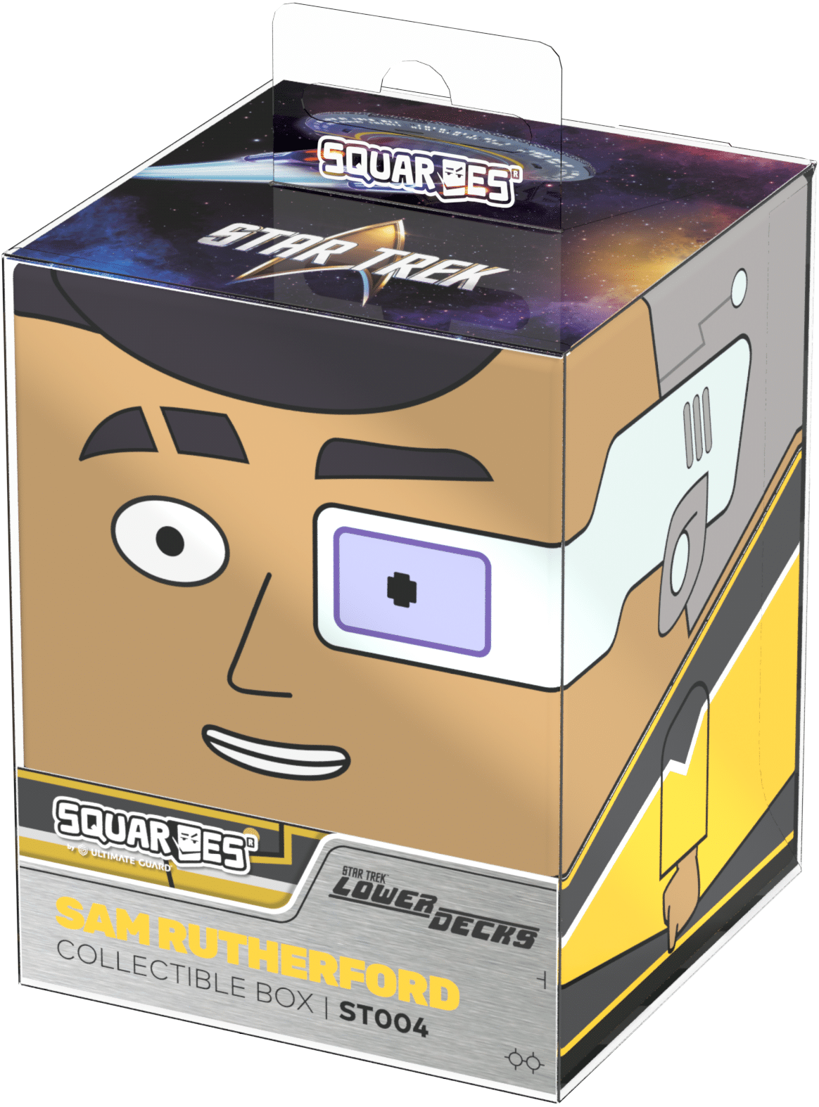 Ultimate Guard Squaroes Star Trek Sam Rutherford 100+ Count Deck Box image 0