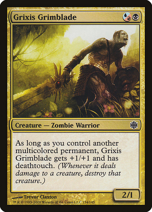 Grixis Grimblade (134) [Alara Reborn]