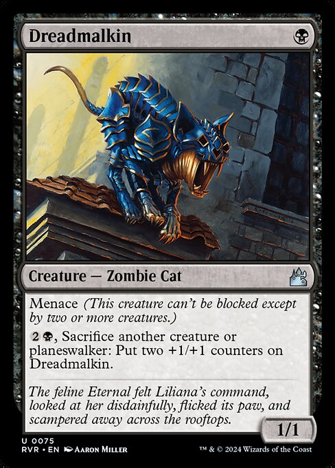 Dreadmalkin (75) [Ravnica Remastered]