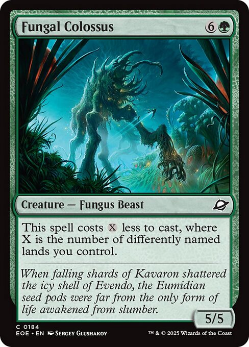 Fungal Colossus (184) [Edge of Eternities]