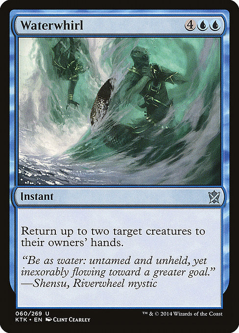 Waterwhirl (60) [Khans of Tarkir]
