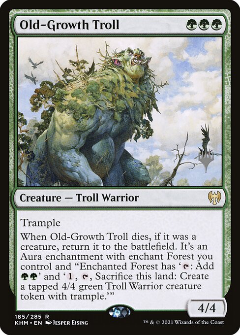 Old-Growth Troll (185p) [Kaldheim Promos]