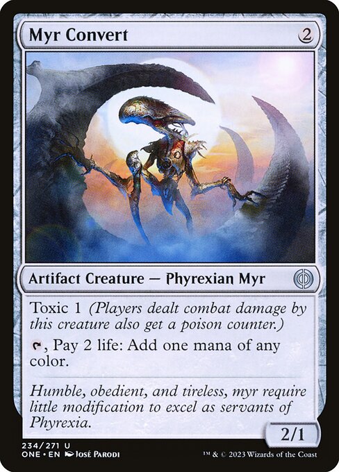 Myr Convert (234) [Phyrexia: All Will Be One]