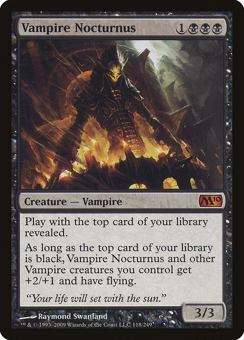 Vampire Nocturnus (118) [Magic 2010]