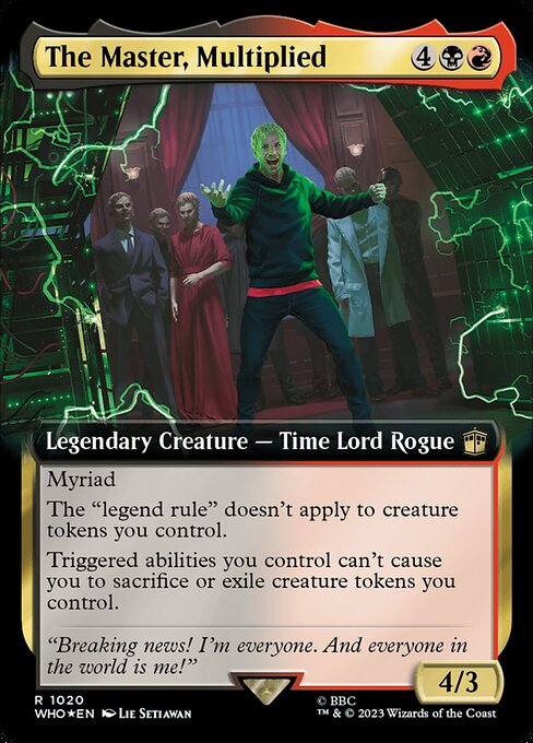 The Master, Multiplied (1020) [Doctor Who] [Extended Art]
