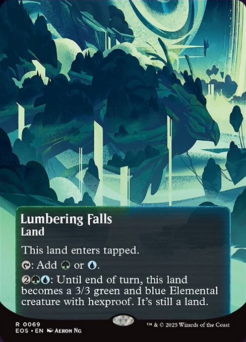 Lumbering Falls (69) [Edge of Eternities: Stellar Sights]
