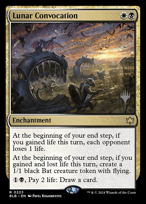 Lunar Convocation (223p) [Bloomburrow Promos]