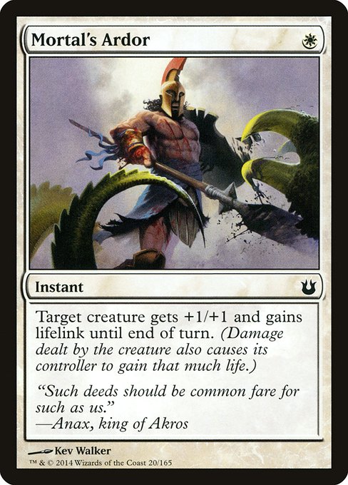 Mortal's Ardor (20) [Born of the Gods]