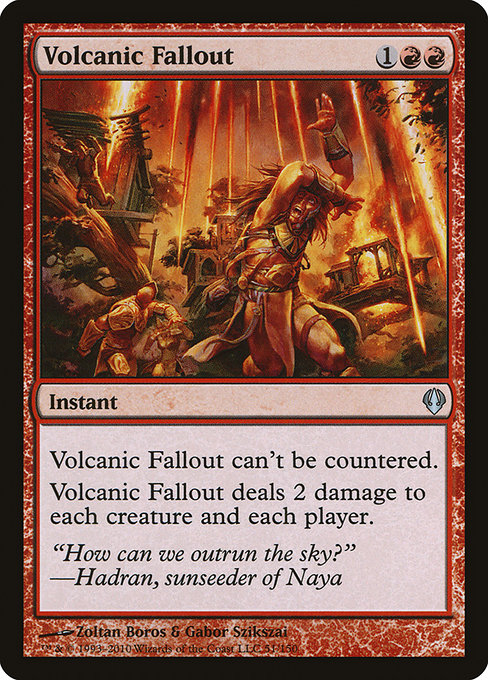 Volcanic Fallout (51) [Archenemy]