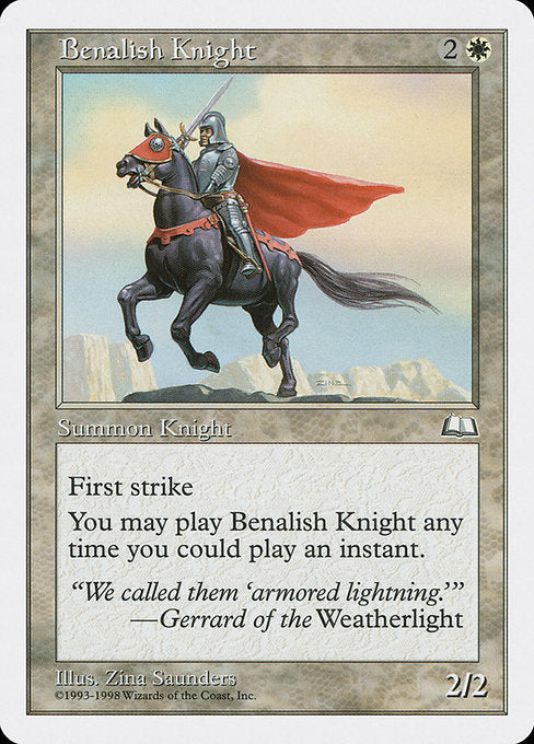 Benalish Knight (3) [Anthologies]