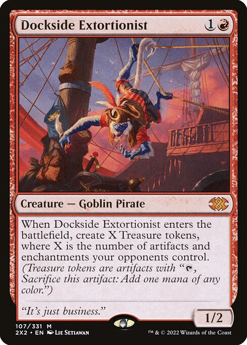 Dockside Extortionist (107) [Double Masters 2022]