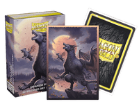 Dragon Shield Brushed Japanese Art Halloween 100ct Sleeves image 0
