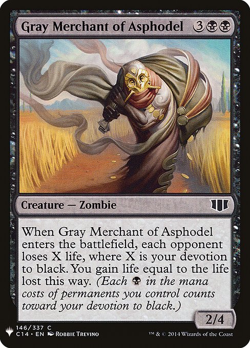 Gray Merchant of Asphodel (C14-146) [The List]