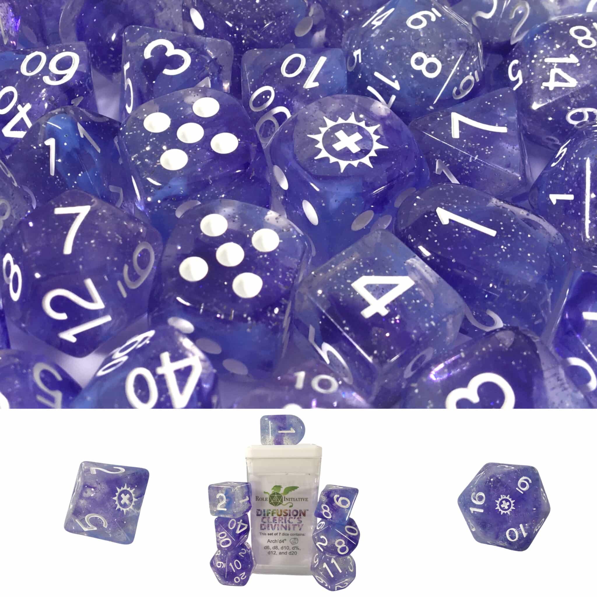 Role 4 Initiative Diffusion Cleric's Divinity Set of 7 image 0