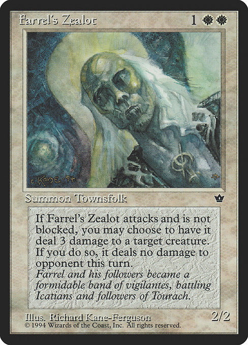 Farrel's Zealot (3b) [Fallen Empires]