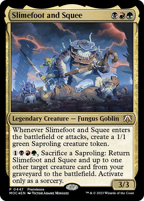Slimefoot and Squee (447) [March of the Machine Commander]