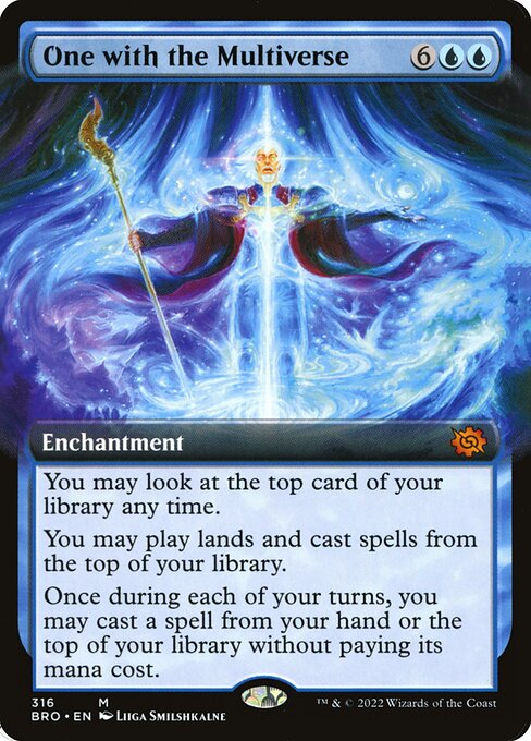 One with the Multiverse (316) [The Brothers' War] [Extended Art]