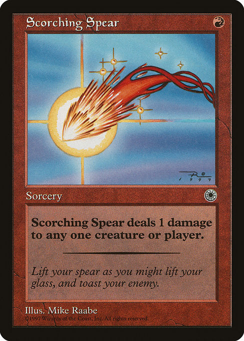 Scorching Spear (148) [Portal]