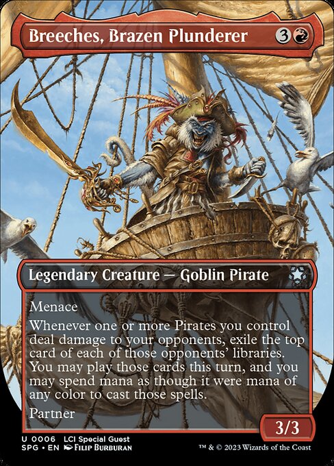 Breeches, Brazen Plunderer (6) [Special Guests] [Borderless]