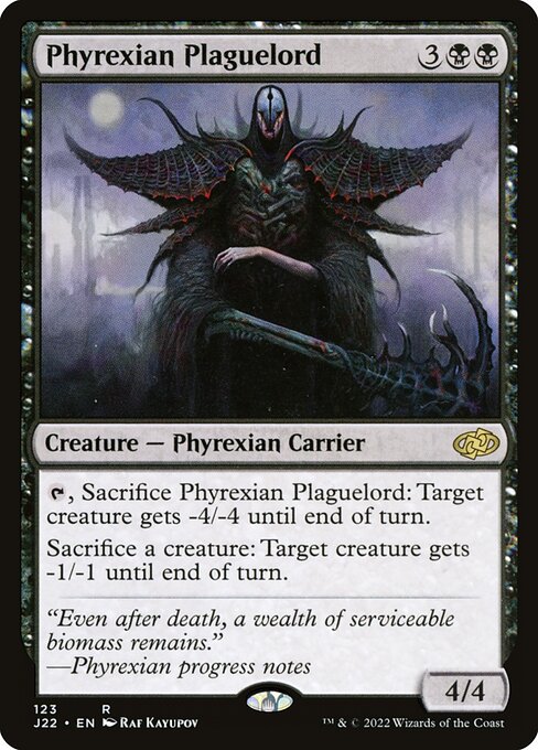 Phyrexian Plaguelord (123) [Jumpstart 2022]