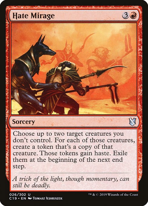 Hate Mirage (26) [Commander 2019]