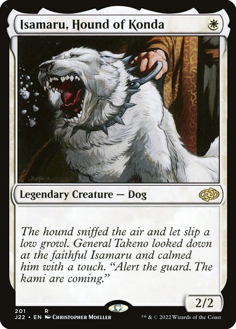 Isamaru, Hound of Konda (201) [Jumpstart 2022]