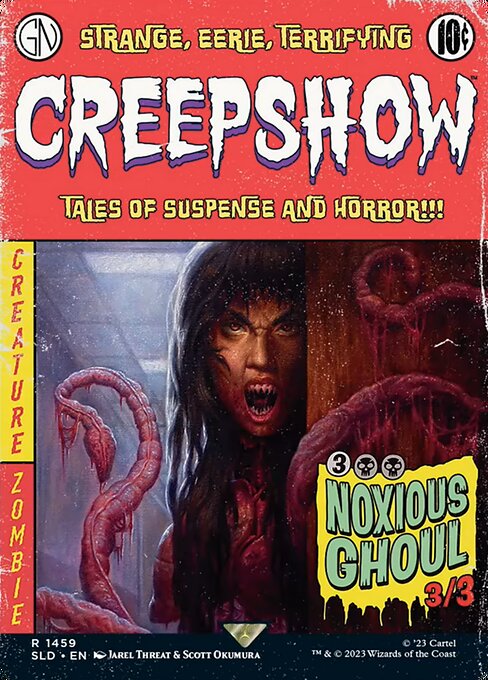 Noxious Ghoul // Noxious Ghoul (1459) [Secret Lair Drop] [Full Art, Borderless]