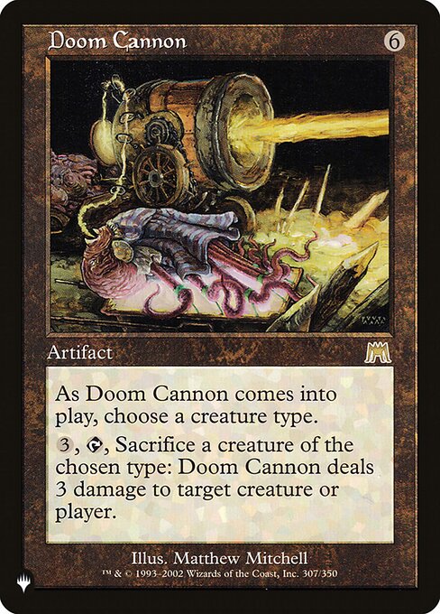 Doom Cannon (ONS-307) [The List]