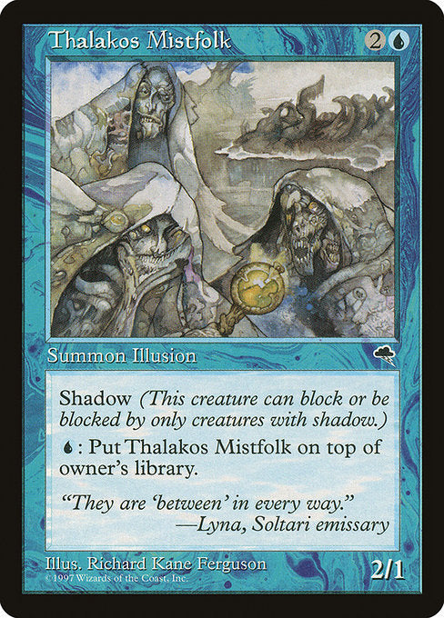Thalakos Mistfolk (93) [Tempest]