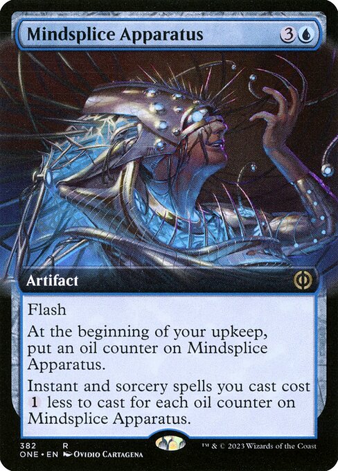 Mindsplice Apparatus (382) [Phyrexia: All Will Be One] [Extended Art]