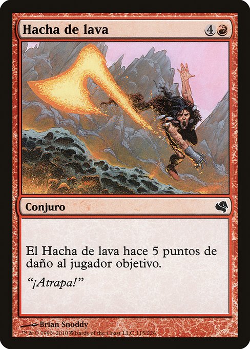 Lava Axe (115) [Salvat 2011]