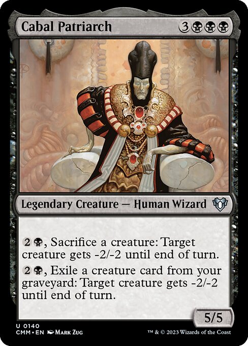 Cabal Patriarch (140) [Commander Masters]